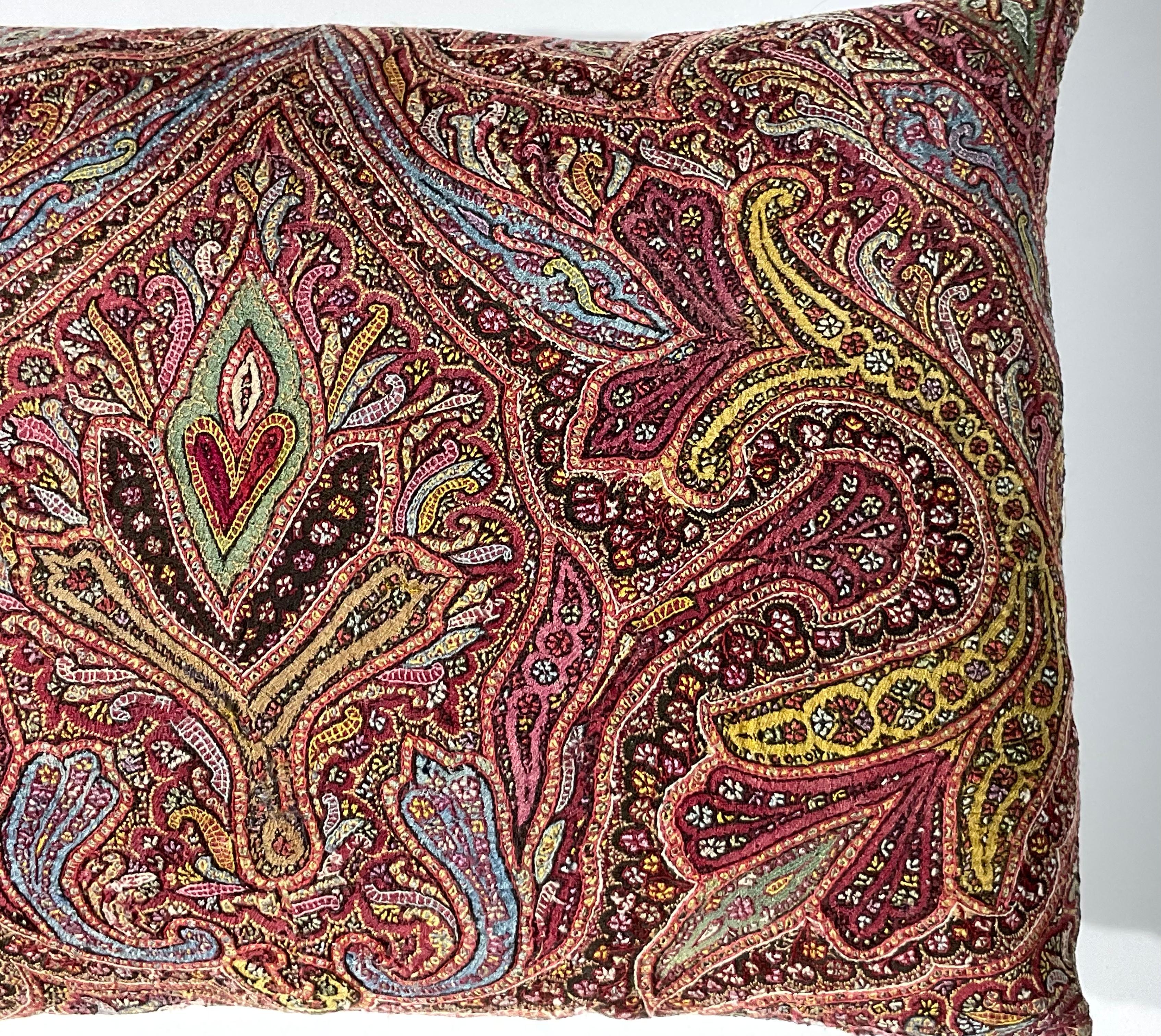 Single Hand Embroidery Persian Suzani Pillow 1