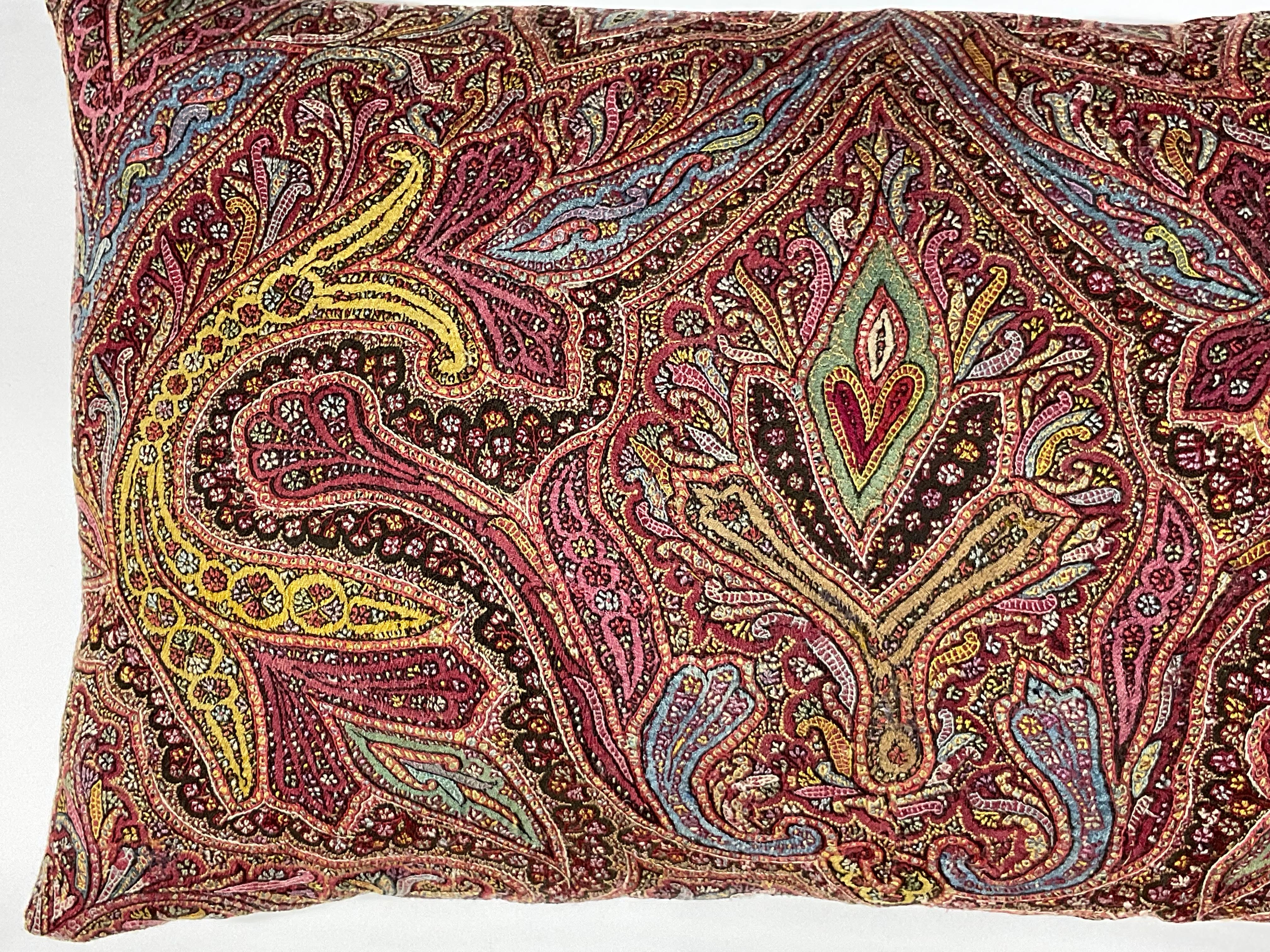 Single Hand Embroidery Persian Suzani Pillow 2
