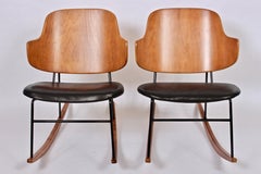 Single Ib Kofod-Larsen for Selig "Penguin" Rocking Chair, 1950s