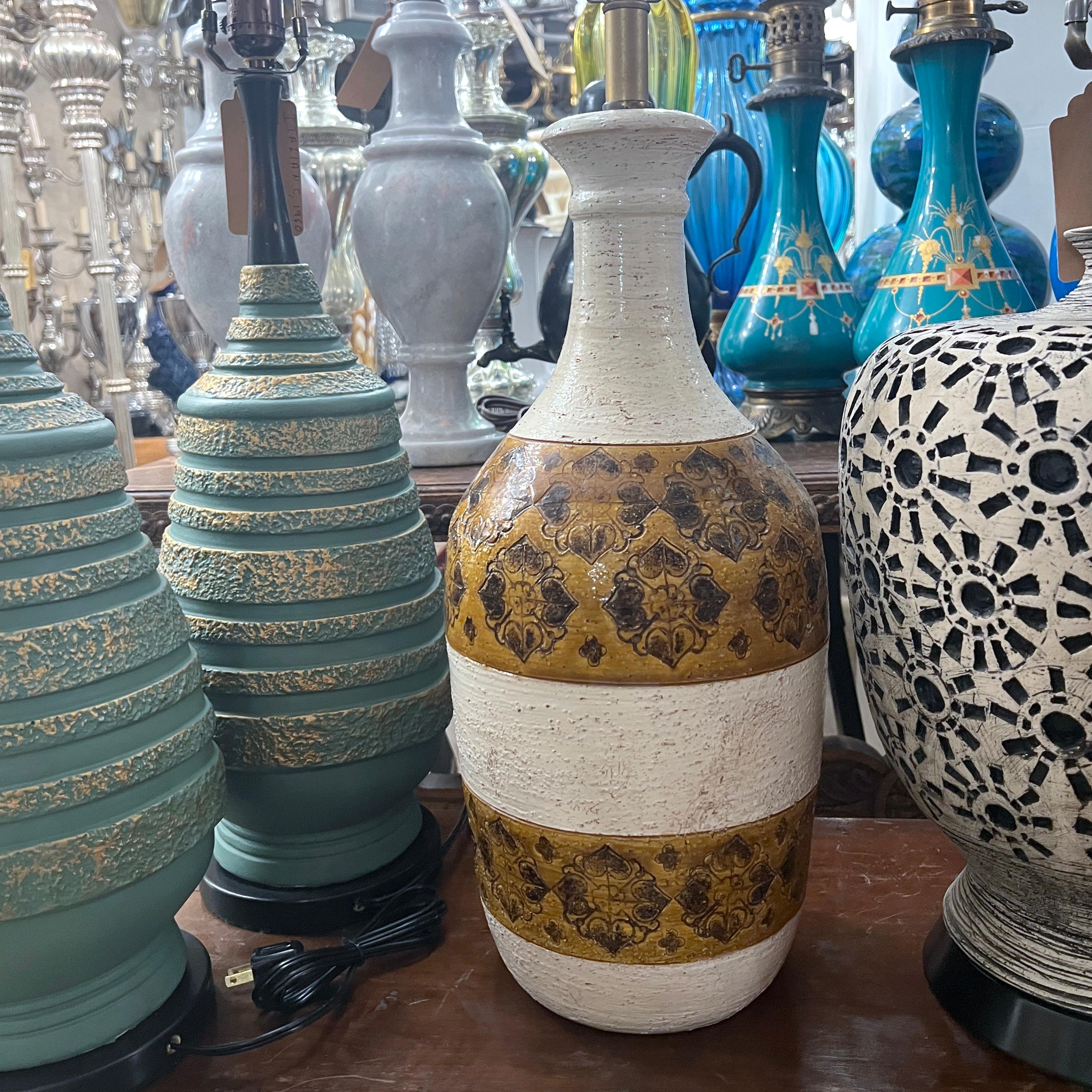 Lampe italienne unique Bon état - En vente à New York, NY