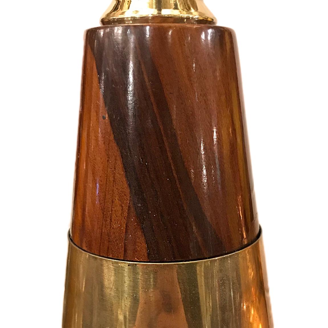Mid-20th Century Single Italian Midcentury Conical Lamp For Sale