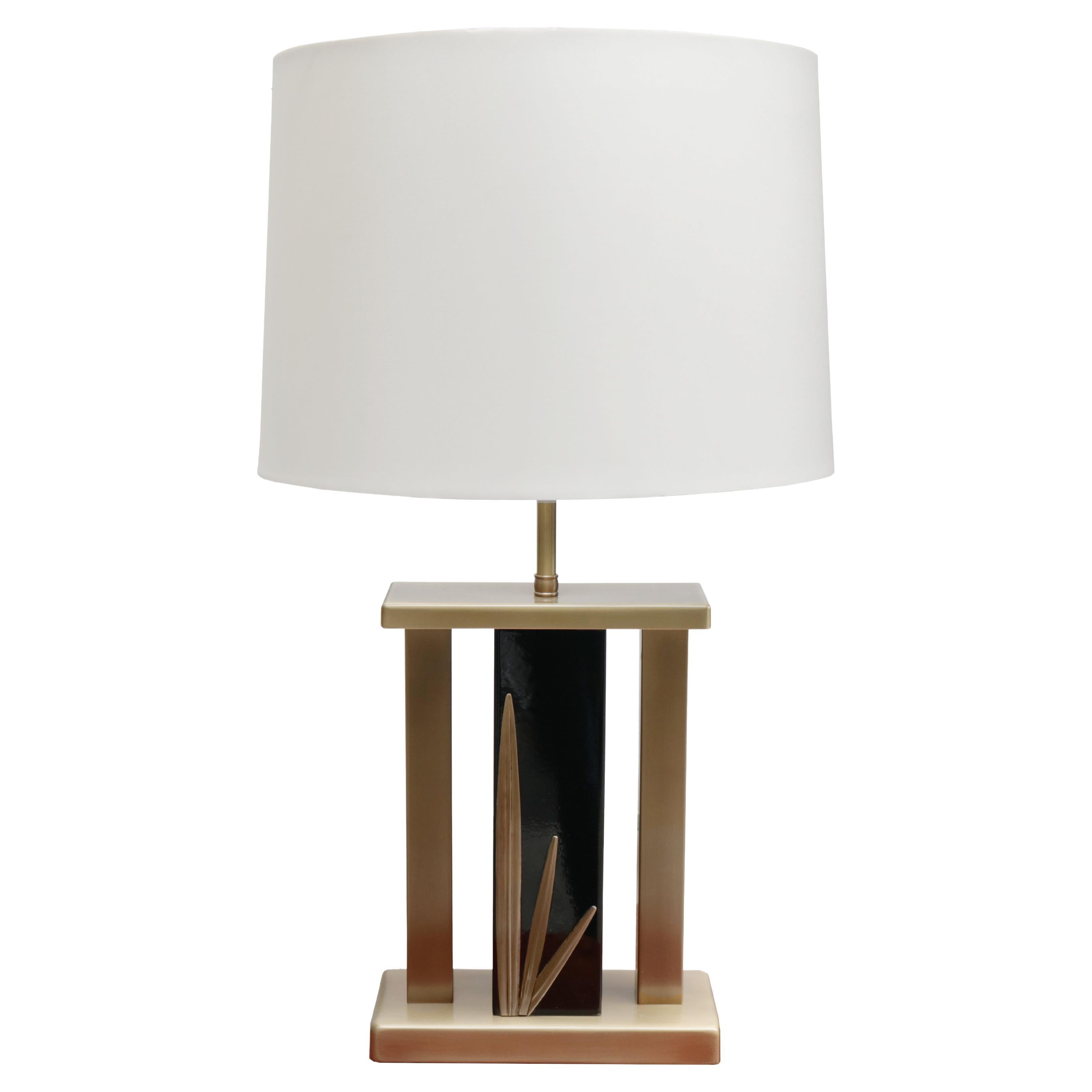 Single Italian Modernist Table Lamp For Sale