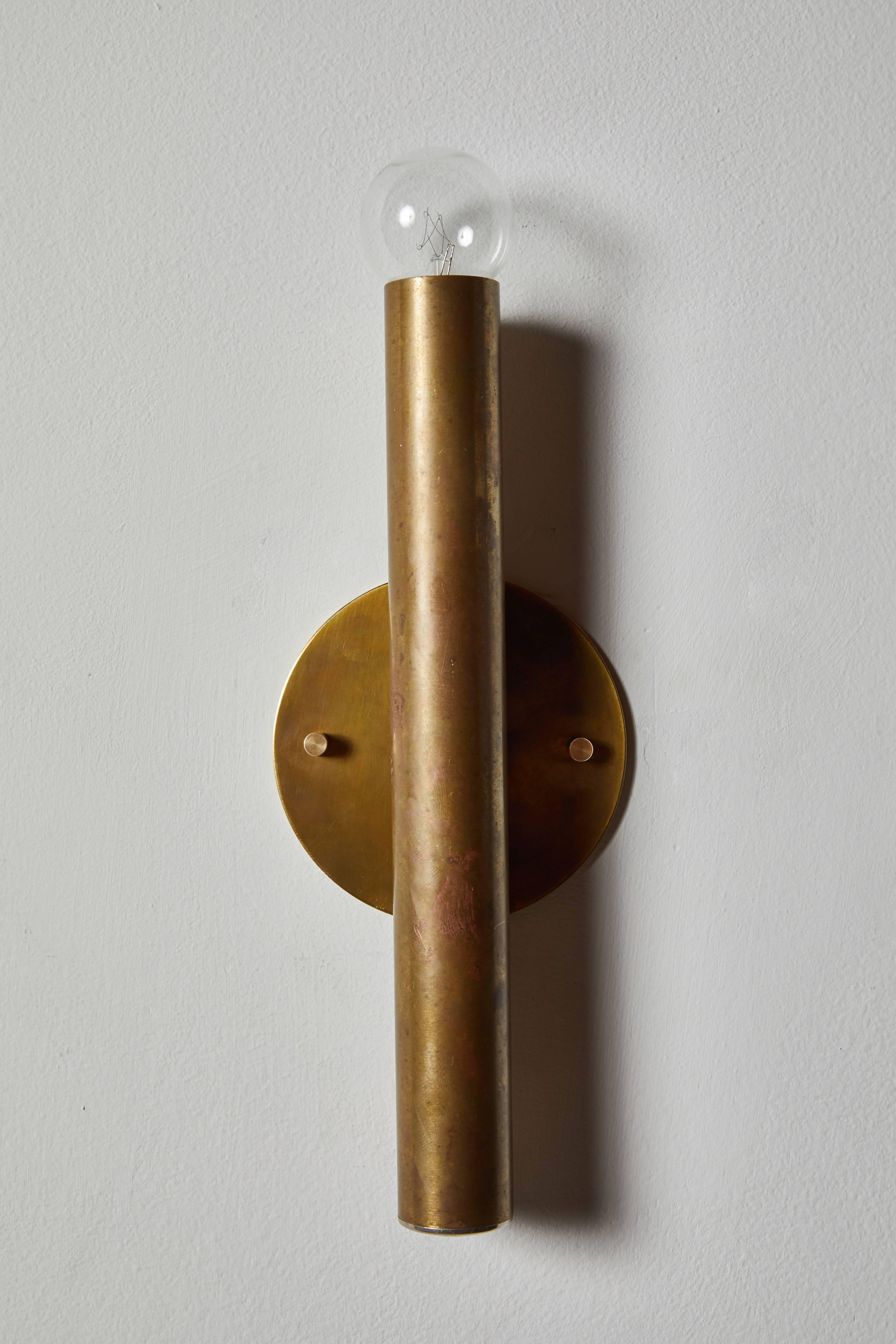 Mid-20th Century Single Italian Sconce in the Style of Gio Ponti for Candle