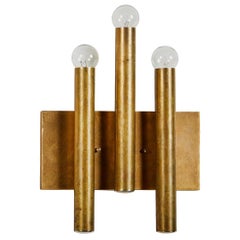 Single Italian Sconce in the Style of Gio Ponti for Candle