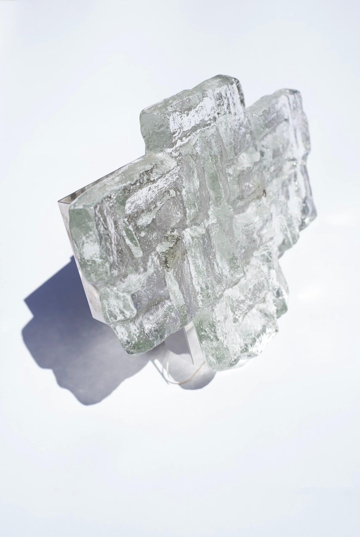 Applique unique Kalmar Crystal, Vienne, Autriche, 1960 Bon état - En vente à Bronx, NY