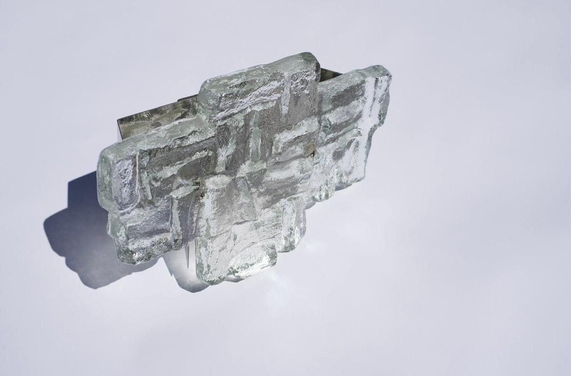 20ième siècle Applique unique Kalmar Crystal, Vienne, Autriche, 1960 en vente