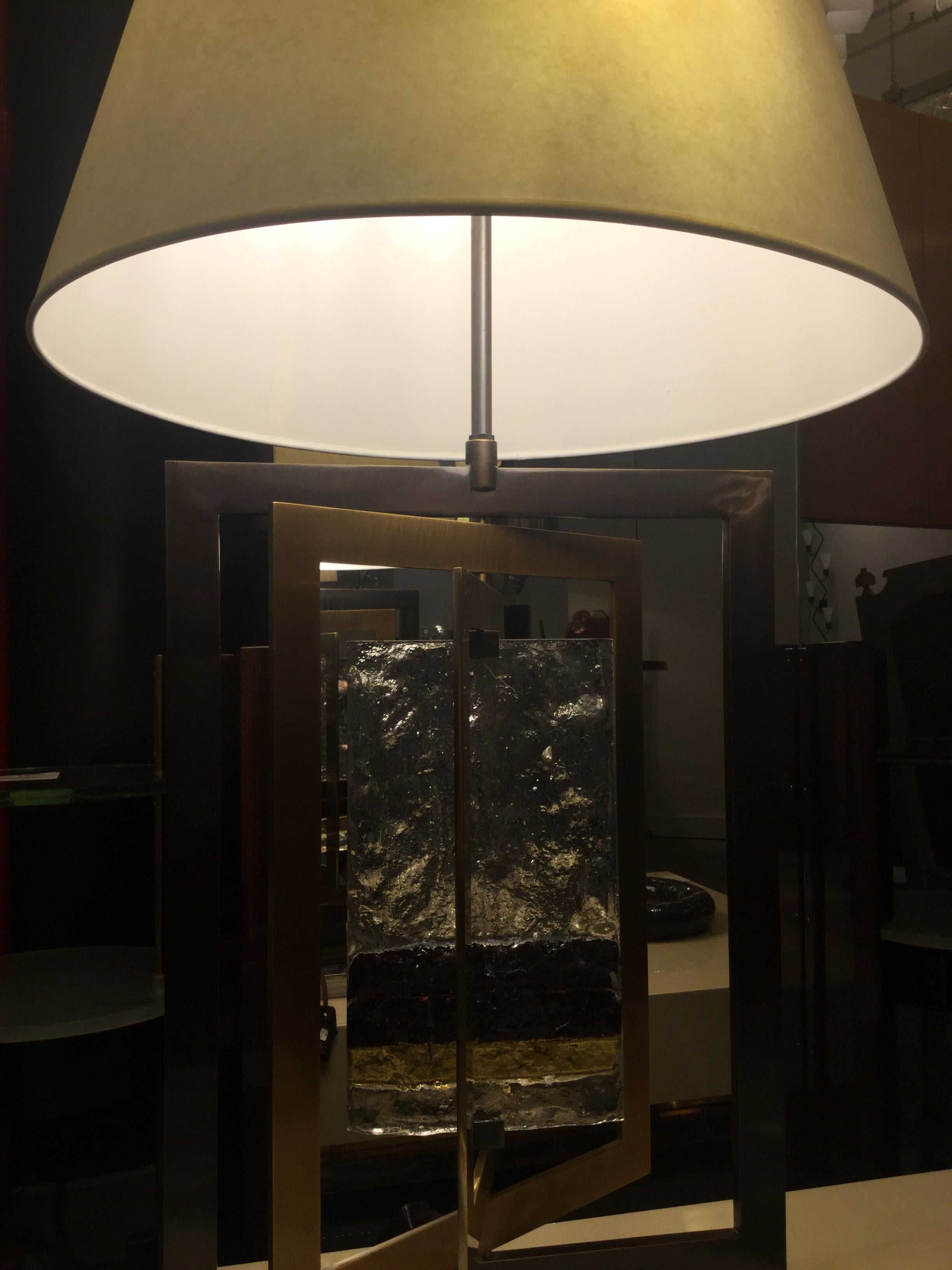 Patiné Lampe unique de Roberto Rida, Italie, 2017 en vente