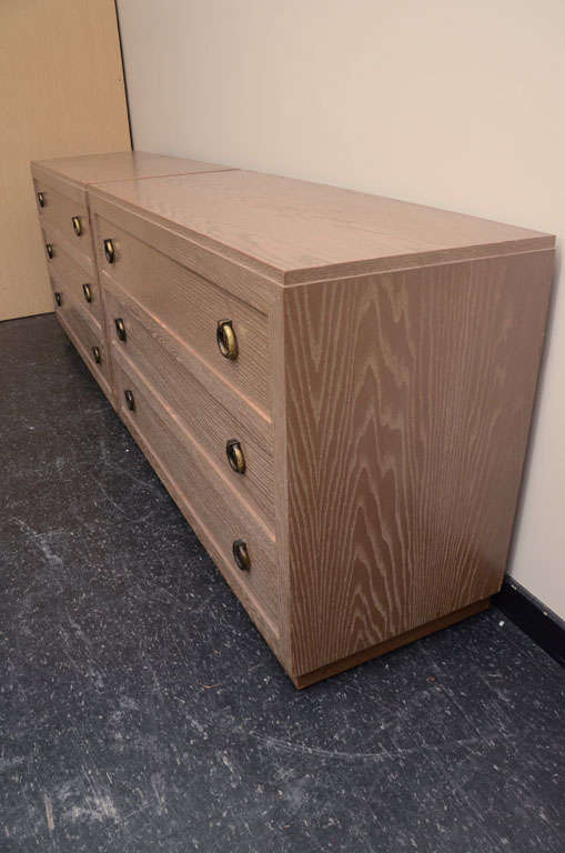 Single Large Oak Dresser by James Mont 4