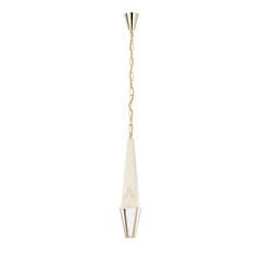 Single-light with Brass Structure Pendant Lamp #2