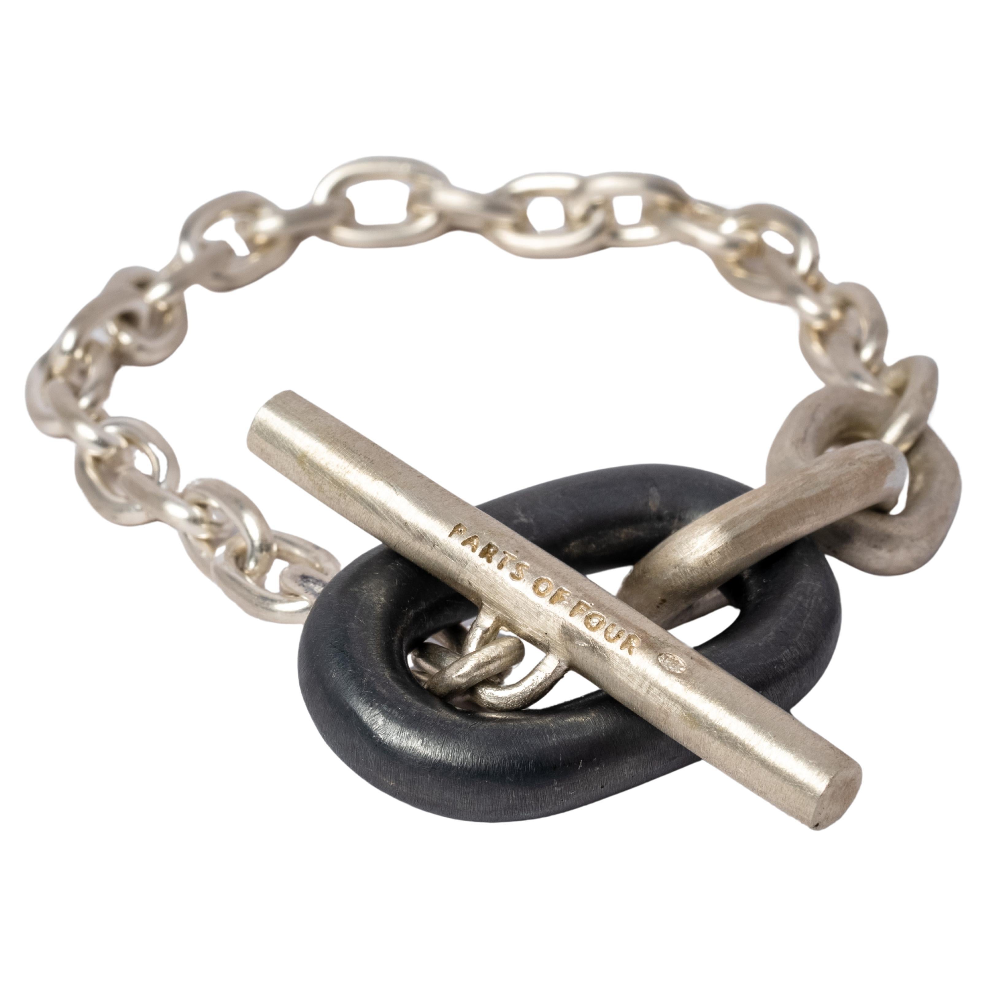Single Link Toggle Bracelet (KA+MA) For Sale
