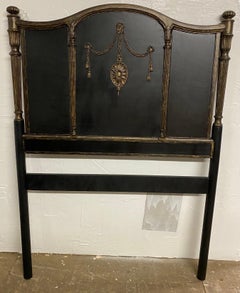 Single Louis XVI Style Painted Headboard