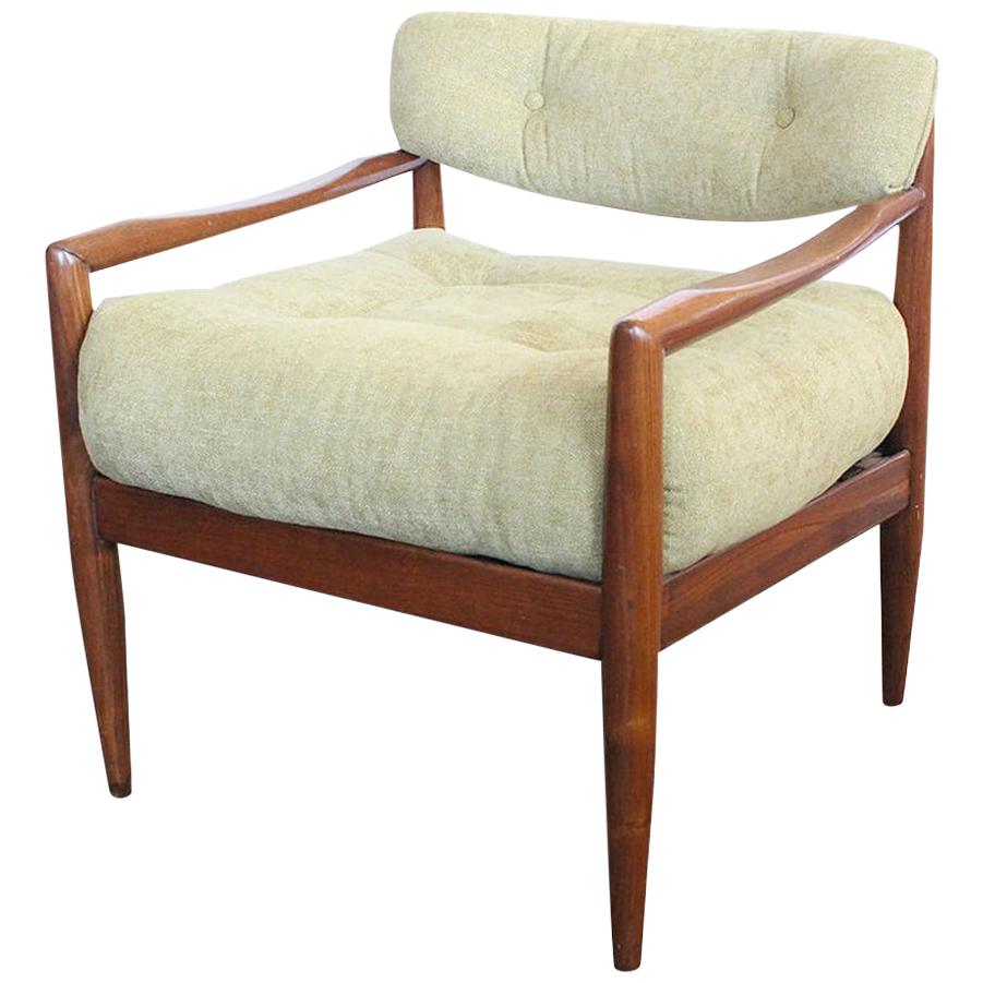 Single Lounge Armchair by Adrian Pearsall For Sale at 1stdibs