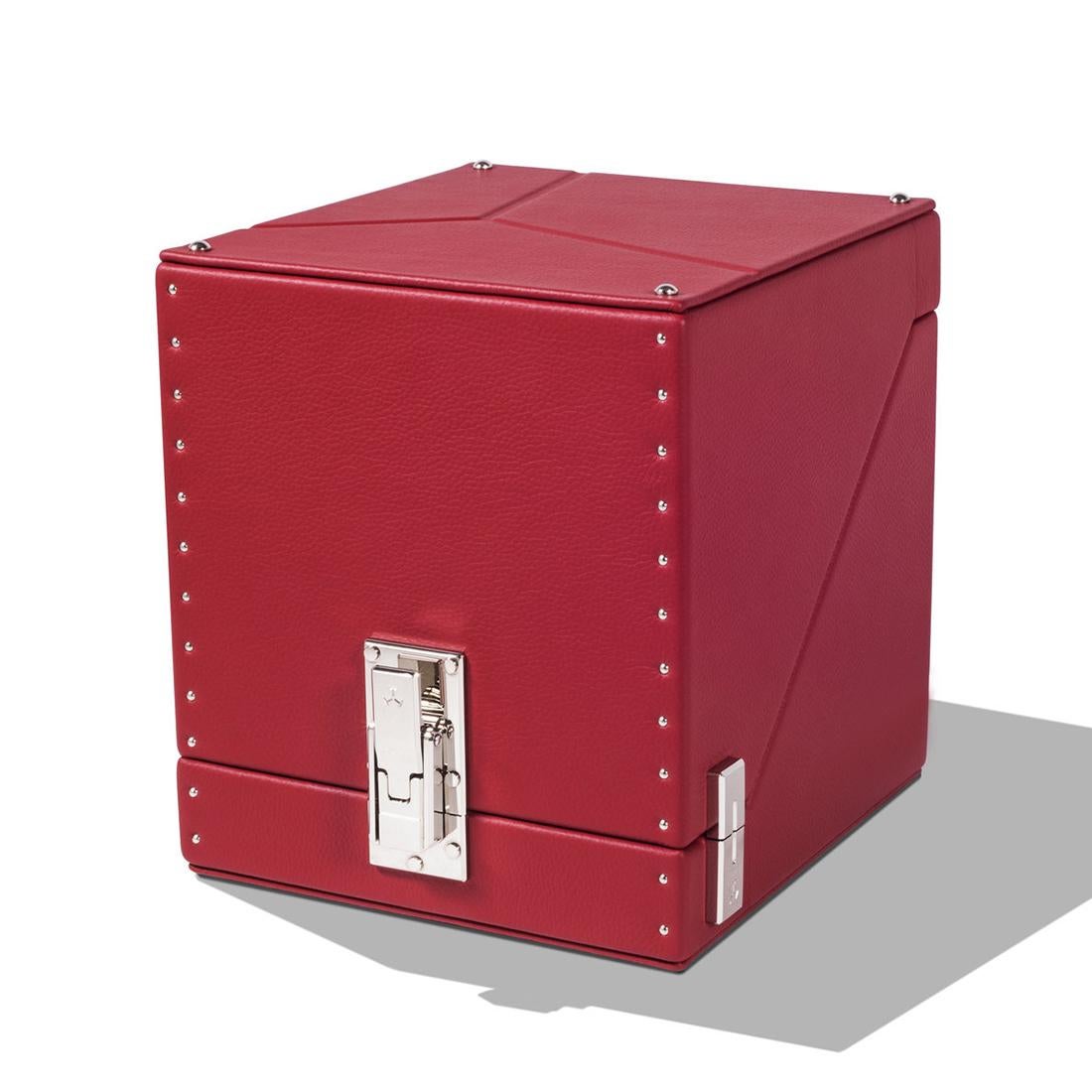 Contemporary Single Luxwatch Red Box For Sale