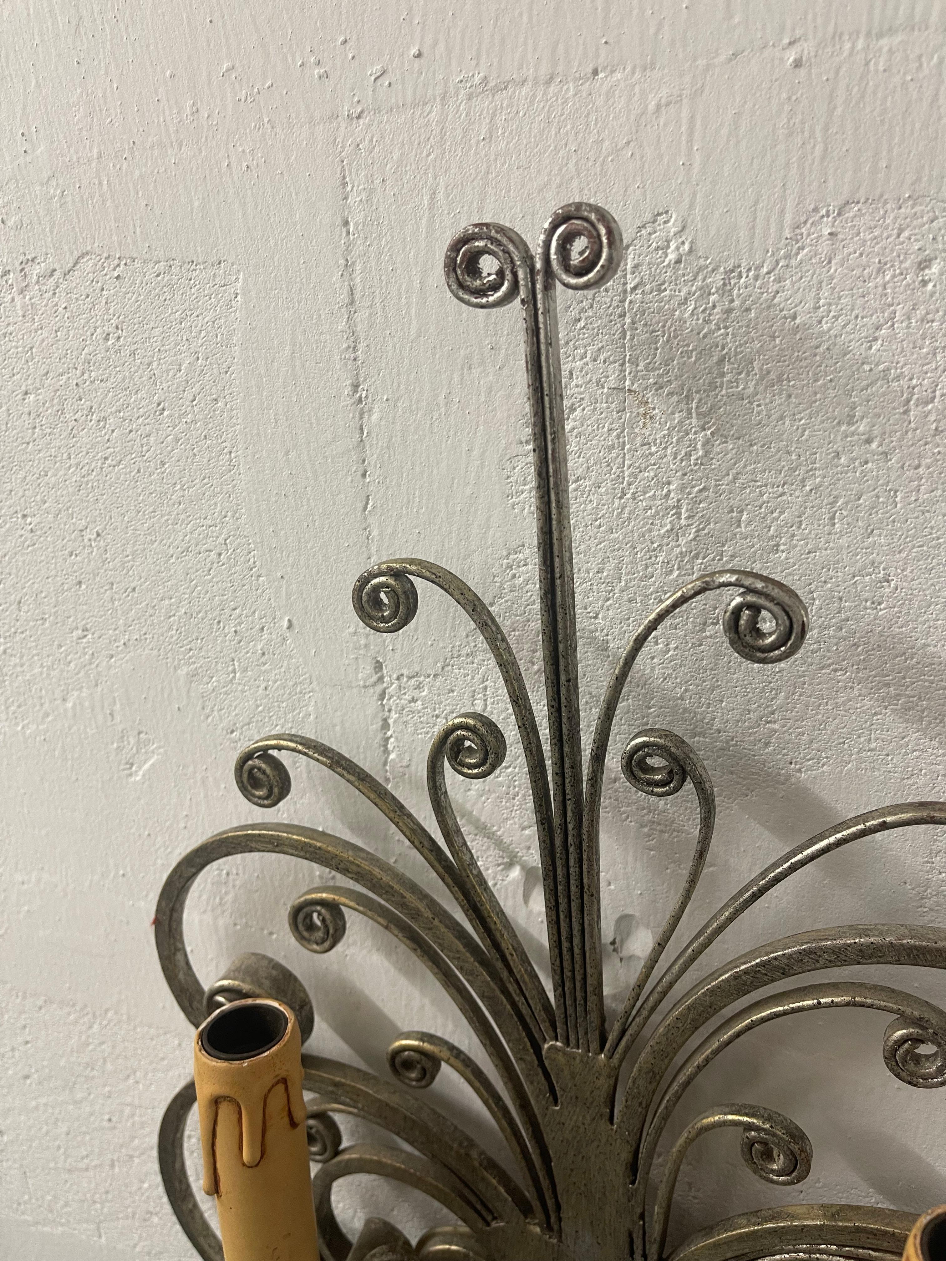 Single Maison Bagues Wall Sconce For Sale 2
