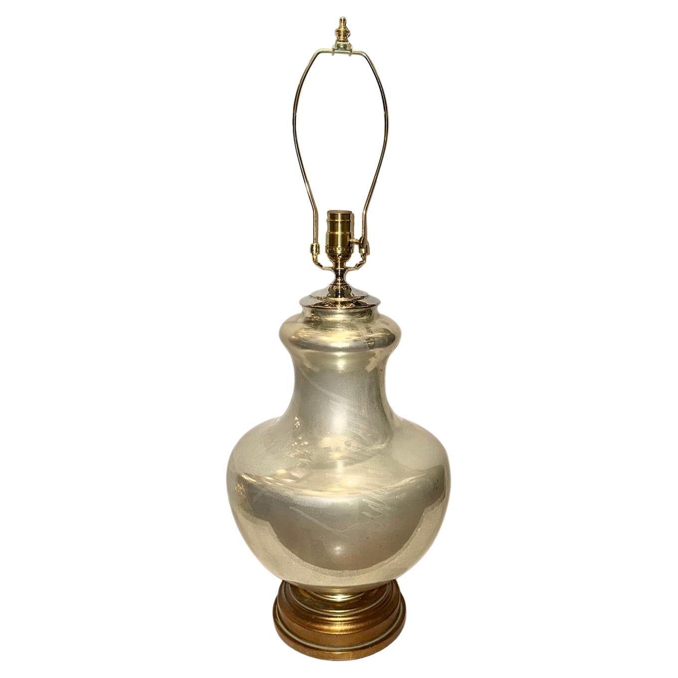Lampada singola in vetro di mercurio