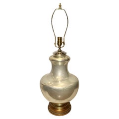 Vintage Single Mercury Glass Lamp
