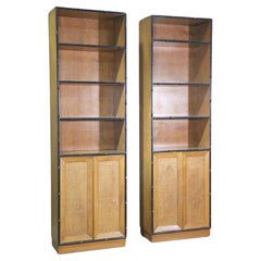 Vintage Single Mid-Century Bookcase