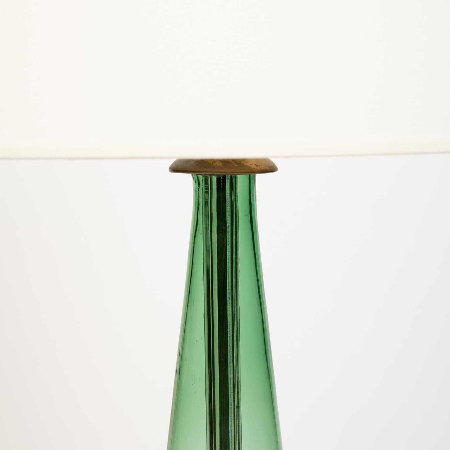 blenko glass lamps