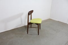 Single Mid-Century Modern H Paul Browning Shell Back Dining Chair