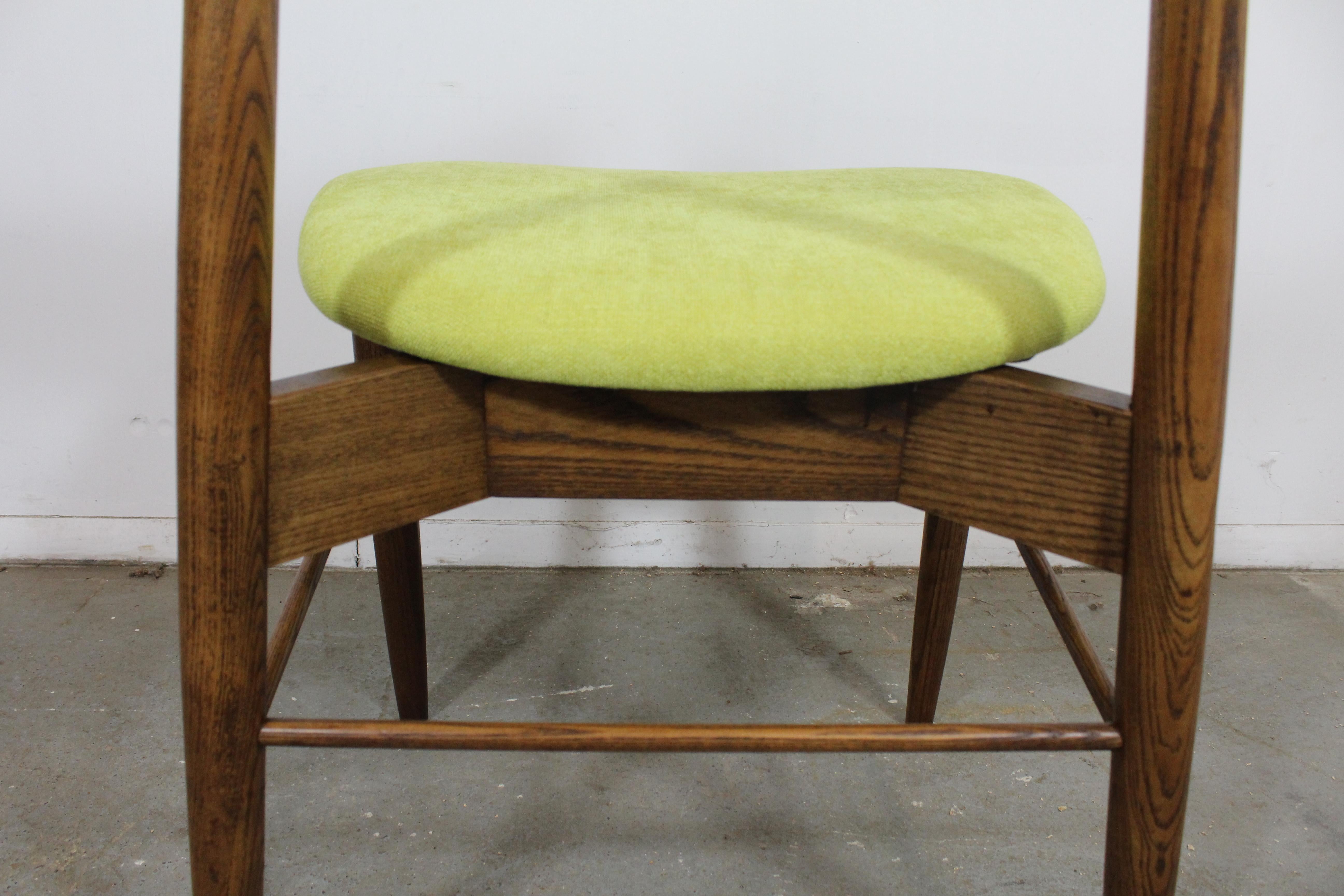 20th Century Single Mid-Century Modern H Paul Browning Shell Back Dining Chair For Sale