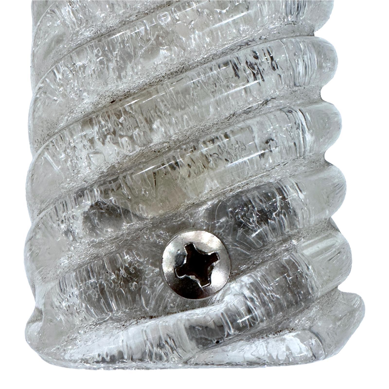 Lámpara individual de cristal de Murano de mediados de siglo Italiano en venta