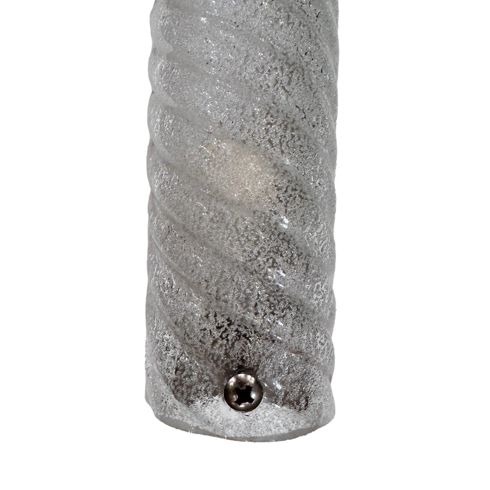 Lámpara individual de cristal de Murano de mediados de siglo Italiano en venta