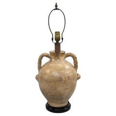 Vintage Single Midcentury Ceramic Lamp
