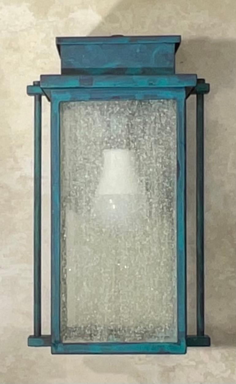 Single Modern Wall Scones / Lantern For Sale 3