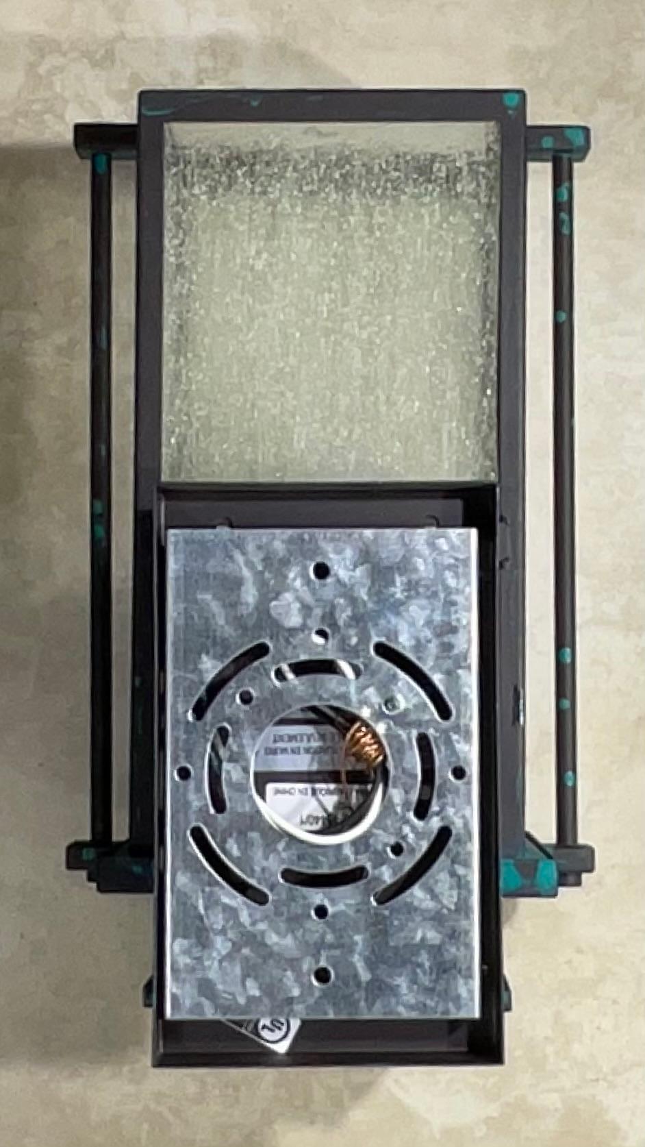 Metal Single Modern Wall Scones / Lantern For Sale