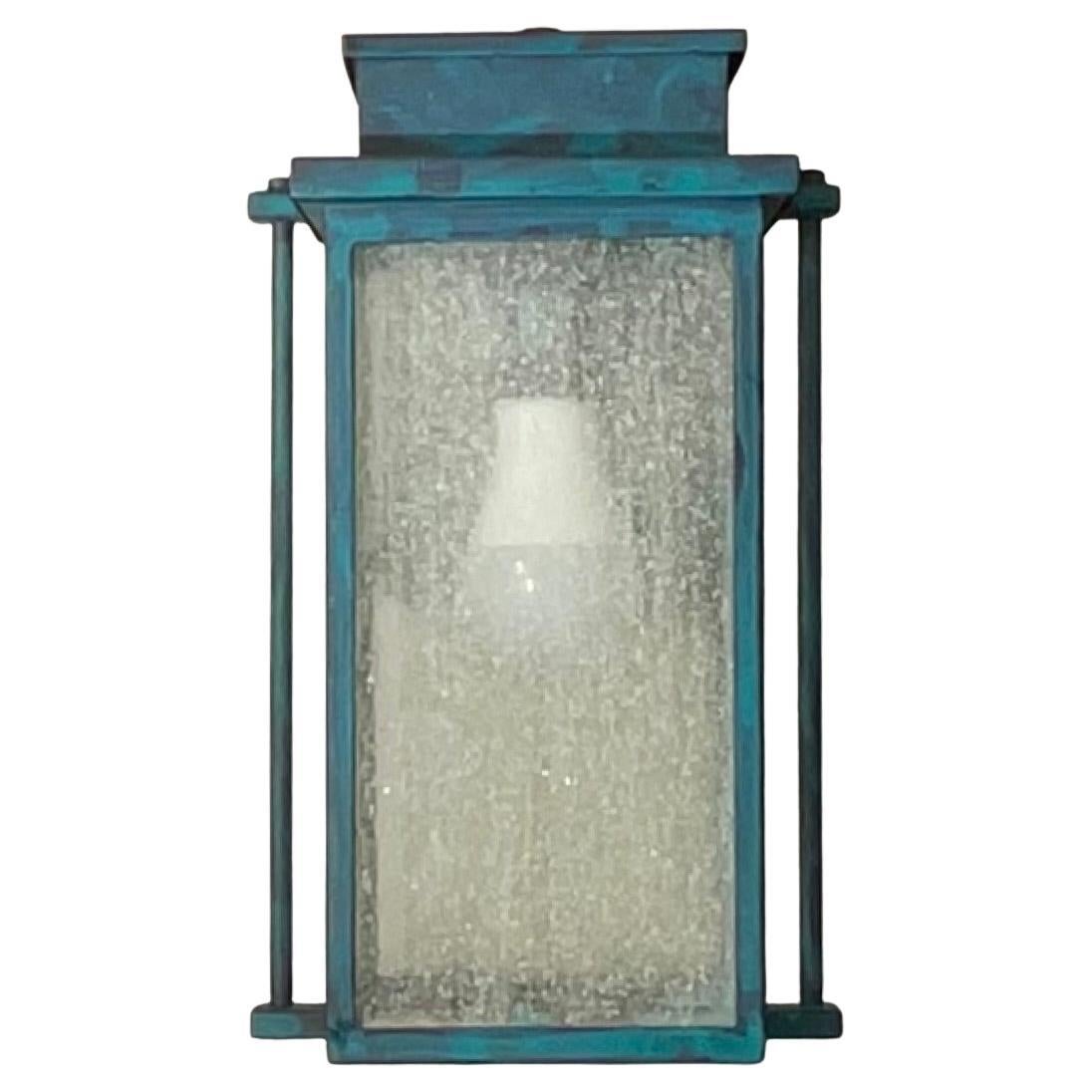 Single Modern Wall Scones / Lantern For Sale