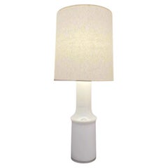 Single Modernist Glass Table Lamp