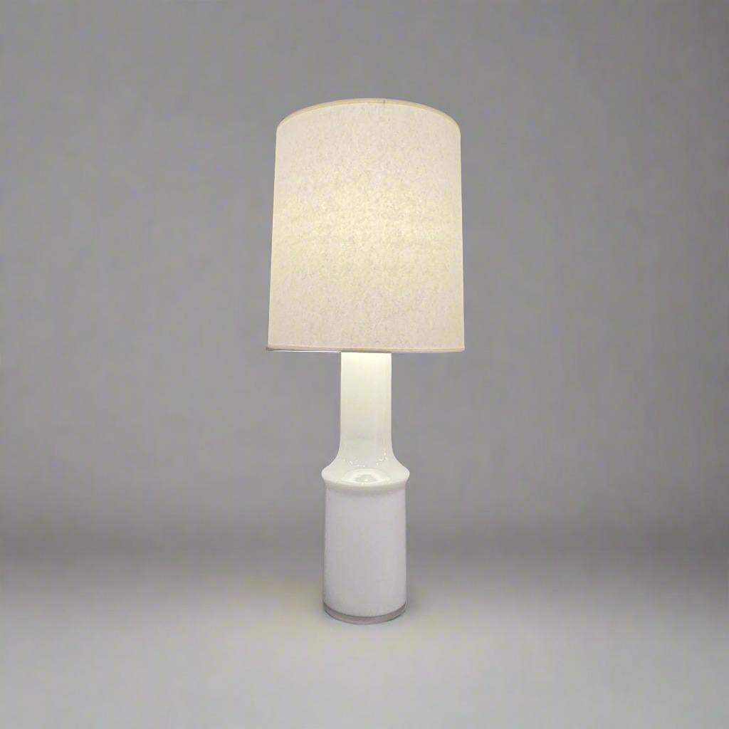 Scandinave Lampe de table simple moderniste en verre en vente