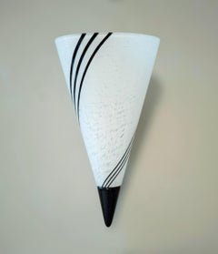 Single Murano Cone Sconce