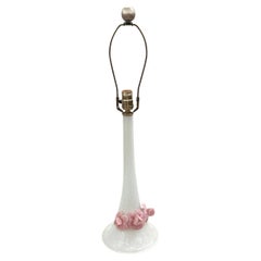 Vintage Single Murano Floral Lamp