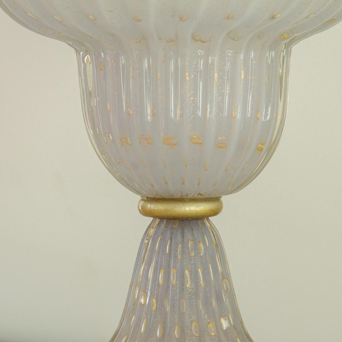 Single Murano Glass Lamp, 1960s In Good Condition In Donhead St Mary, Wiltshire