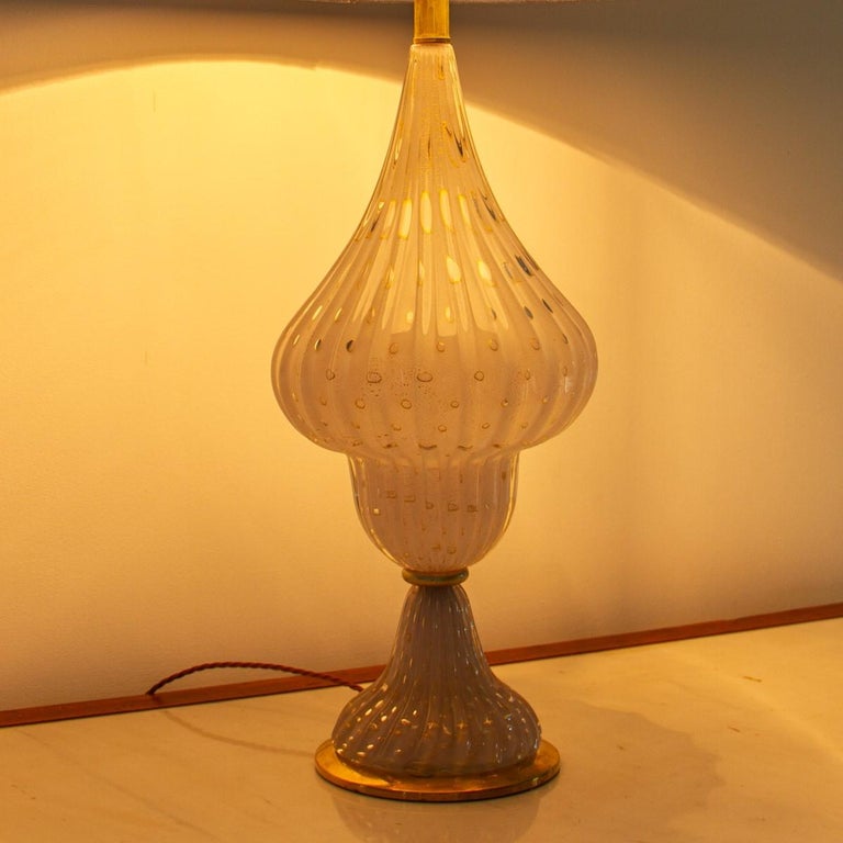 Single Murano Glass Lamp, 1960s For Sale 1