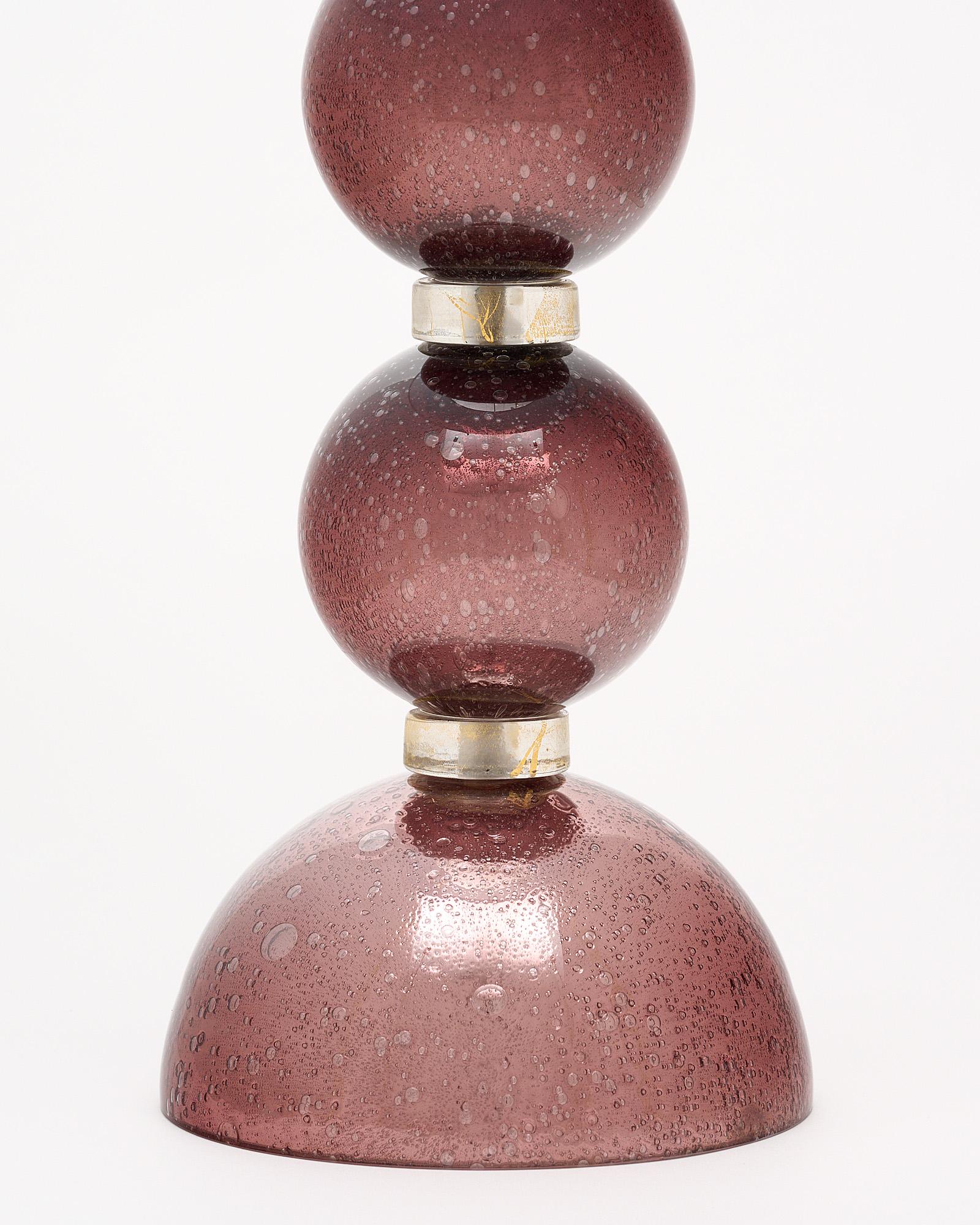 Single Murano Glass Pulegoso Lamp 1