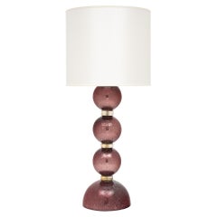 Single Murano Glass Pulegoso Lamp