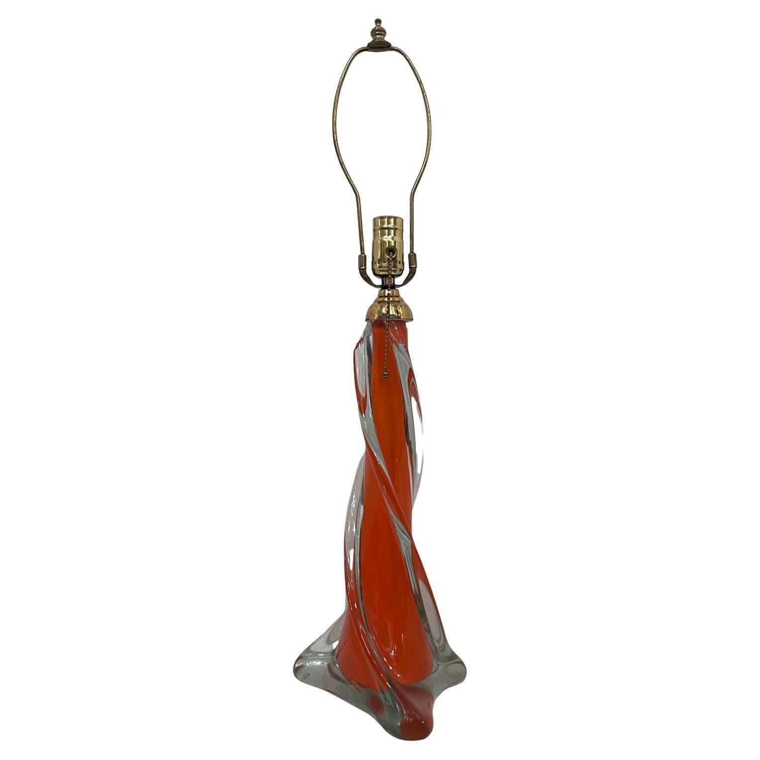 Single Murano Table Lamp