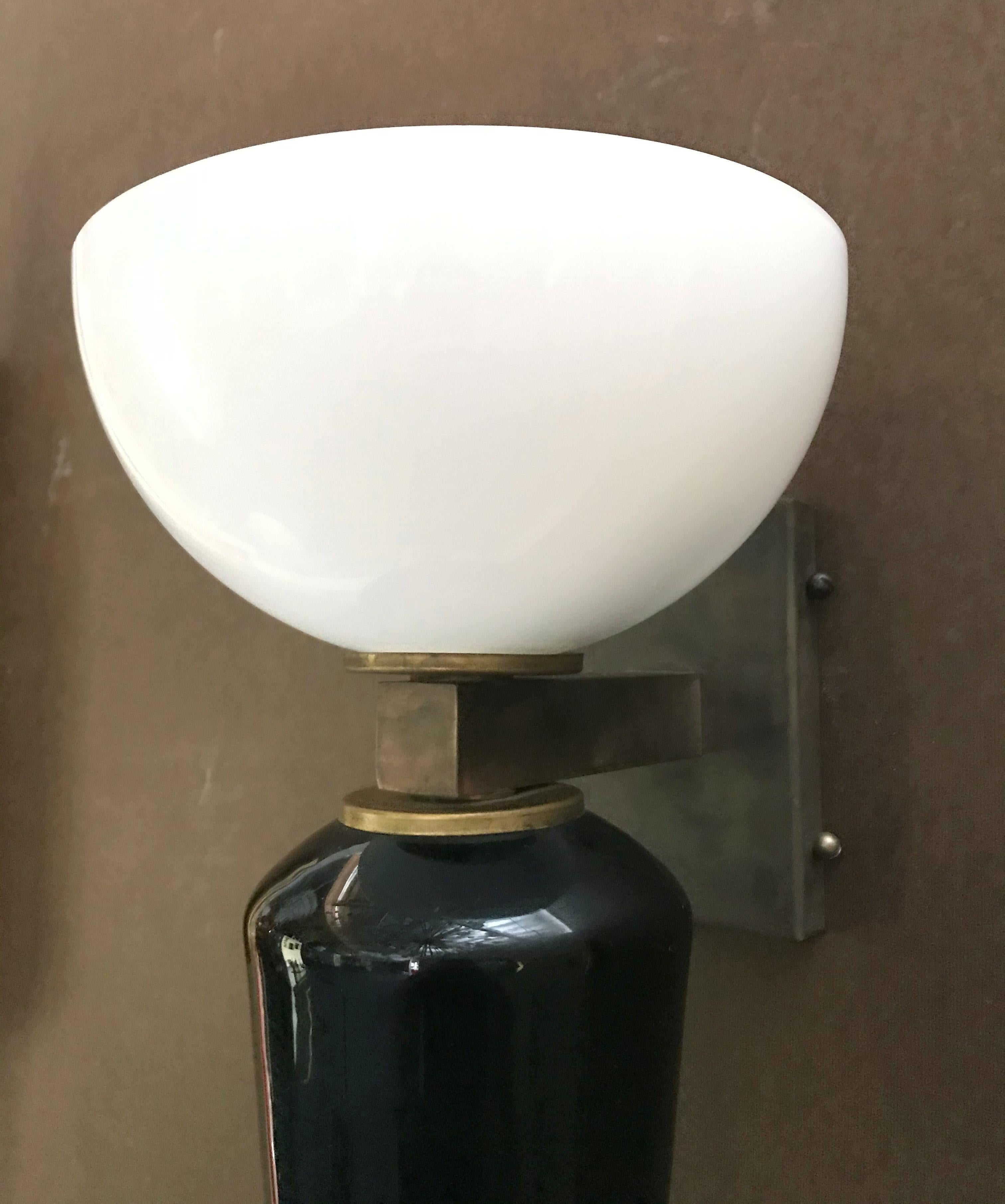 Single Murano Torchere Sconce For Sale 2