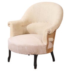 Single Napoleon III tub chair
