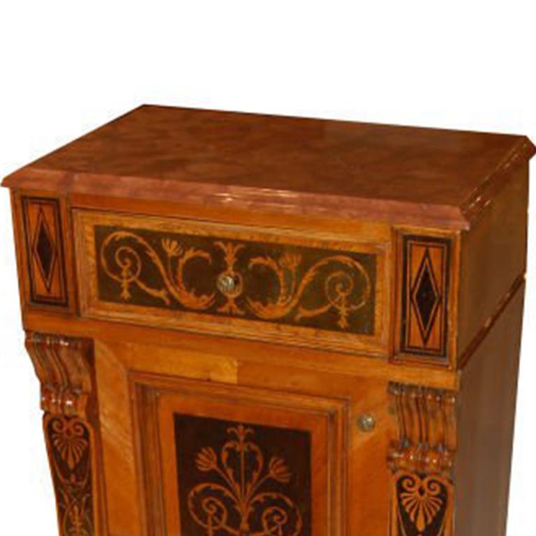 French Single Night Stand For Sale
