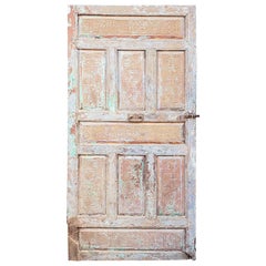 Single Panel Moroccan Wooden Door, Old 23MO15