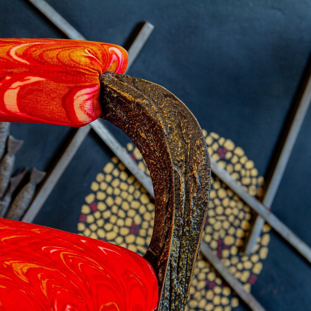 Single Paul Evans Sculpted Bronze Armchair, Late 1960s In Good Condition In Donhead St Mary, Wiltshire