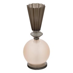 Single Pink Murano Glass Lamp