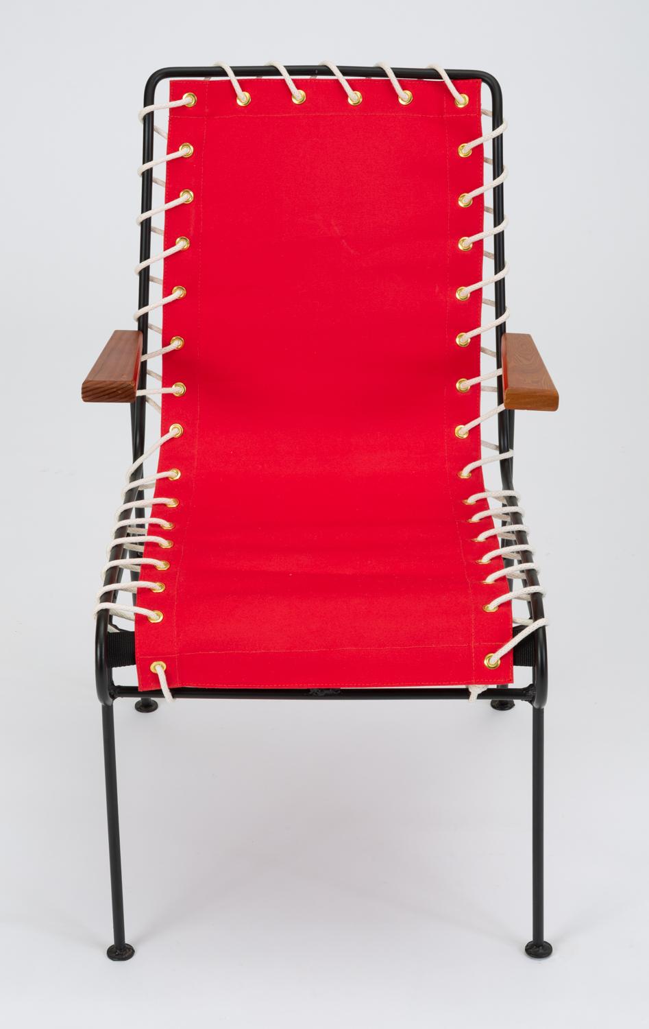 Mid-Century Modern Single Pipsan Saarinen Swanson Captain Chair