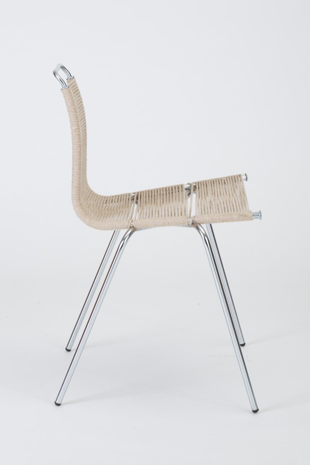 Single PK-1 Dining or Accent Chair by Poul Kjærholm for E Kold Christensen 3