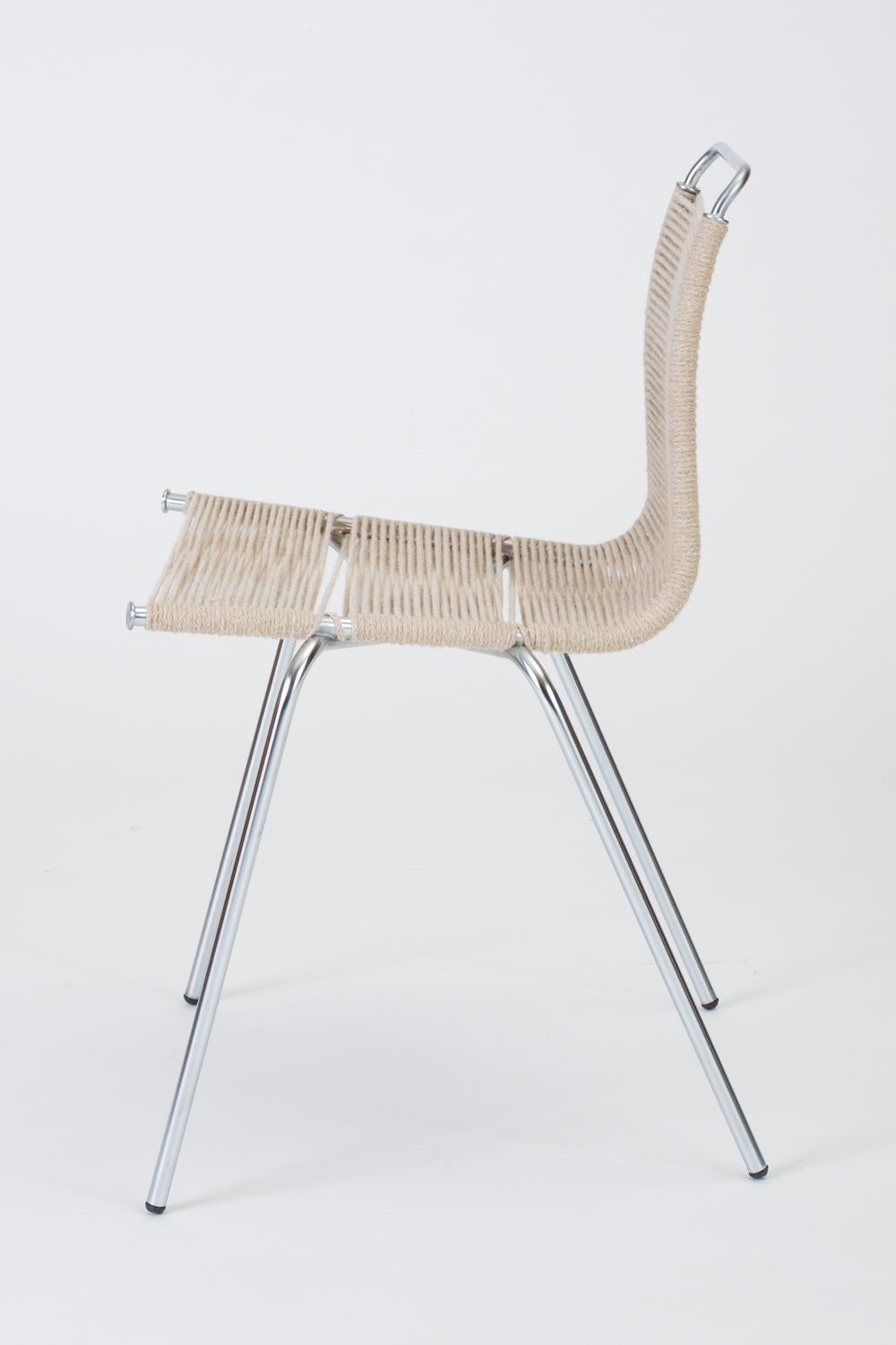 Mid-20th Century Single PK-1 Dining or Accent Chair by Poul Kjærholm for E Kold Christensen