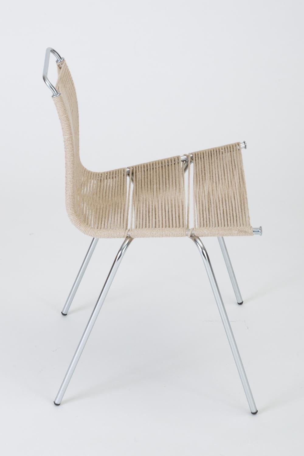 Single PK-1 Dining or Accent Chair by Poul Kjærholm for E Kold Christensen 2