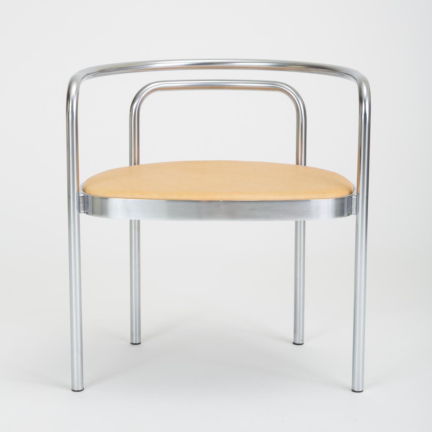 Scandinavian Modern Single PK-12 Dining or Accent Chair by Poul Kjaerholm for E. Kold Christensen